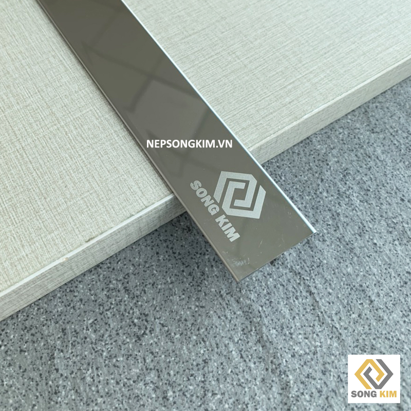 Nẹp Inox T25 Bạc Bóng