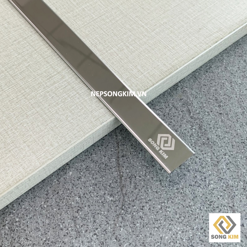 Nẹp Inox T20 Bạc Bóng