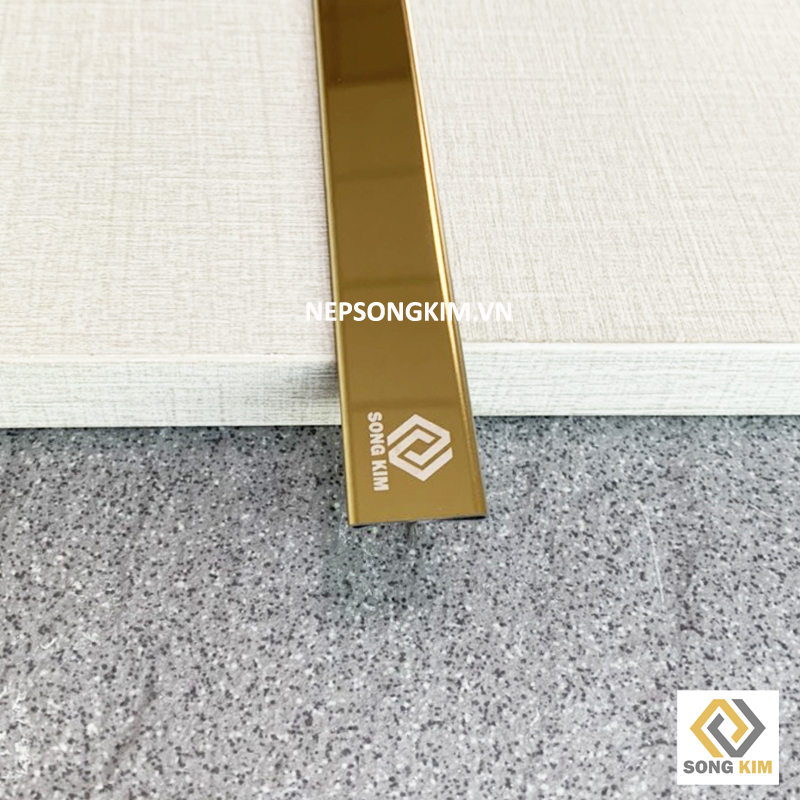 Nẹp Inox T20 Vàng Bóng