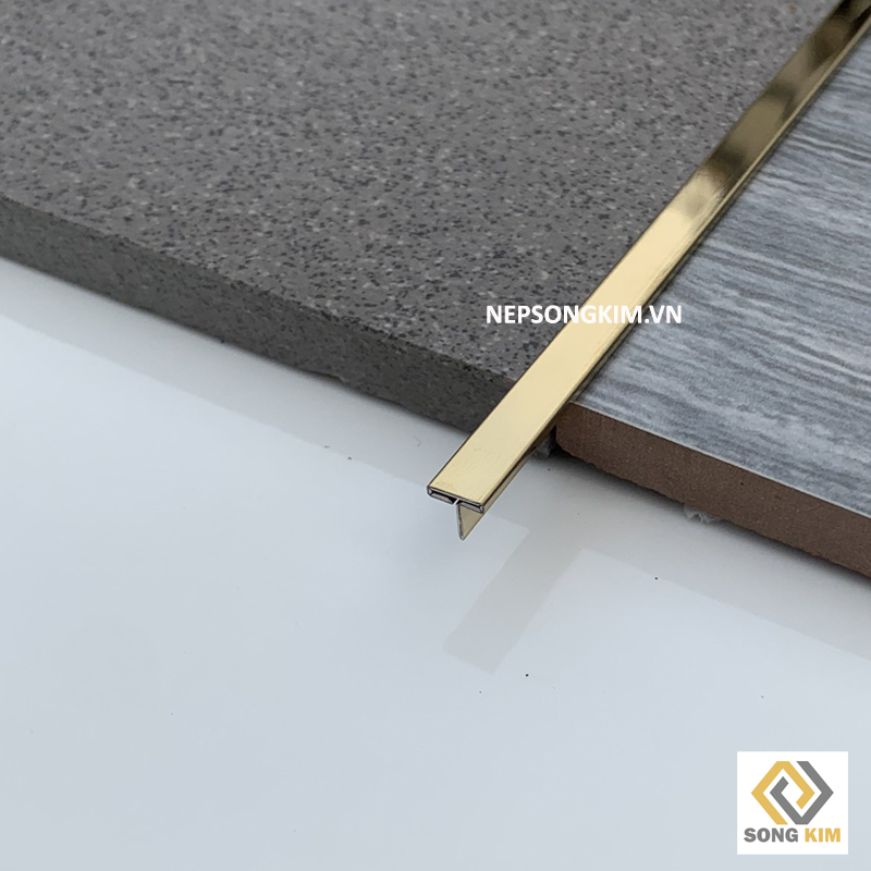 Nẹp Inox T6 Vàng Bóng
