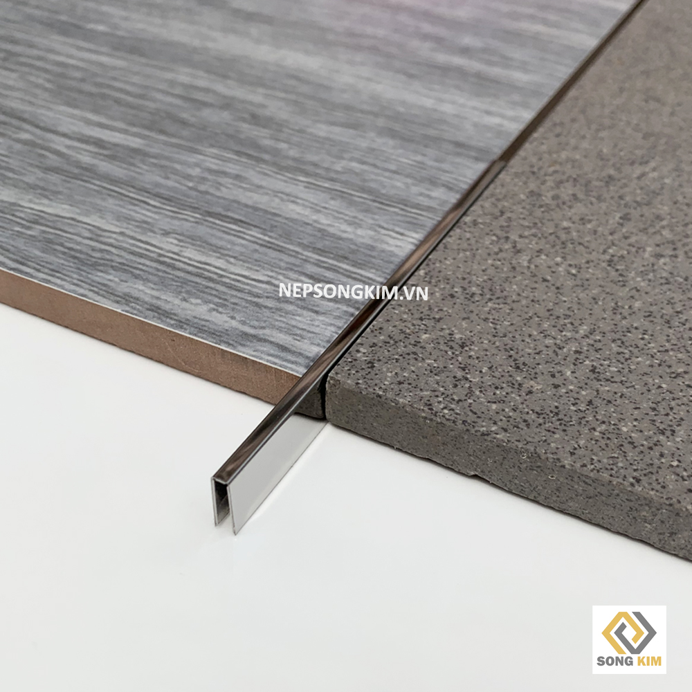 Nẹp Inox U3 Bạc Bóng
