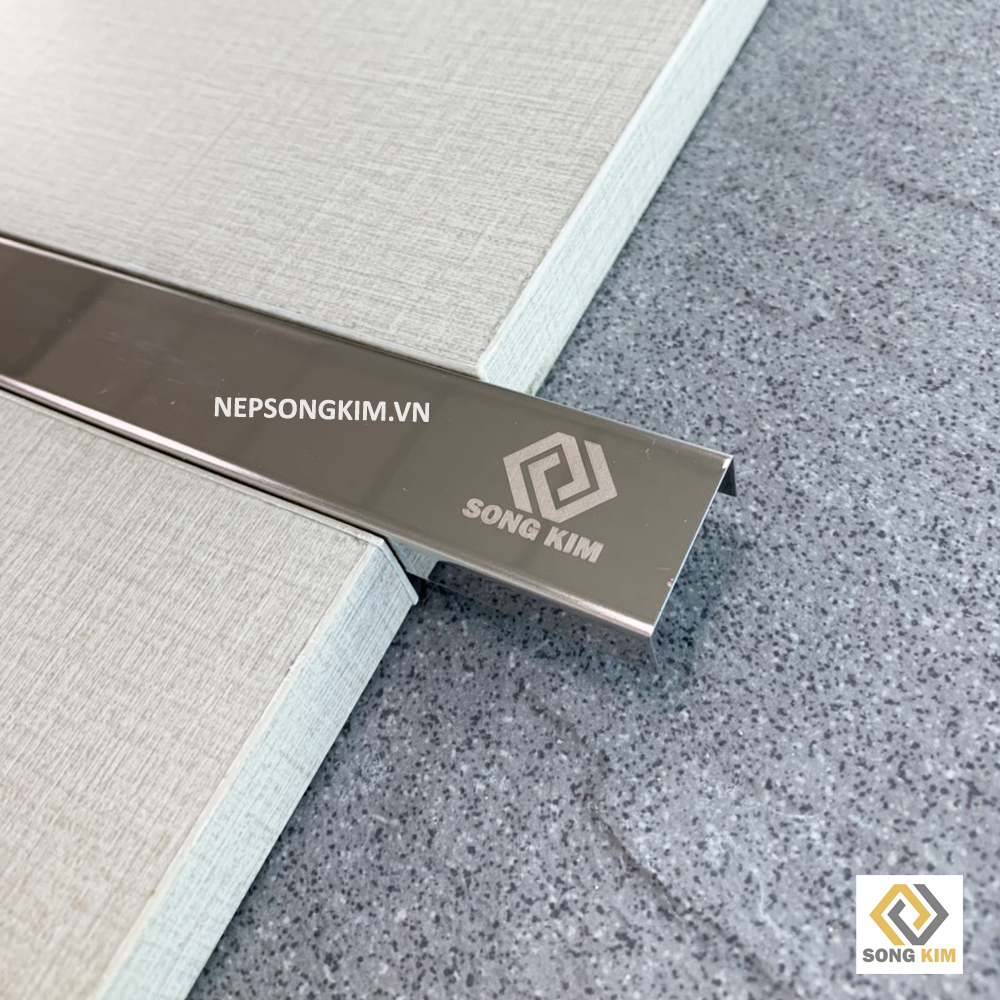 Nẹp Inox U25 Bạc Bóng